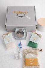 Forever Loved Pet Memorial Gift Box Sympathy Gift for Dog or Cat Loss
