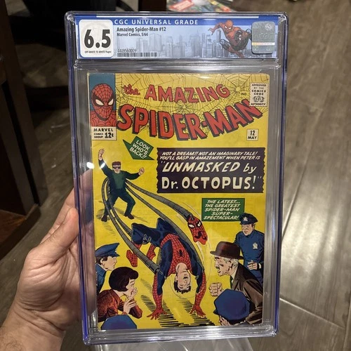 Amazing Spider-Man #12 CGC 6.5 Custom Label 1964 Stan Lee Steve Ditko