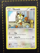 Meowth BW35 Black Star Promo BW Black & White on eBay