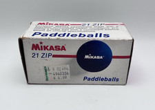 Mikasa 21 ZIP Paddleballs 2 ball Box set Blue