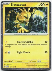 Electabuzz 125/165 Cosmos Holo Promo Scarlet & Violet 151