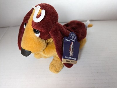 Hush Puppies Applause Sitzsäcke Basset Hound Hund Plüschtier Chantilly mit Etikett