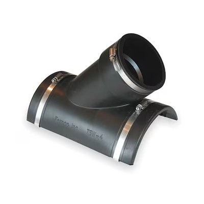 Flexible Tap Saddle Wye, For Pipe Size 4'',  Tsw-4