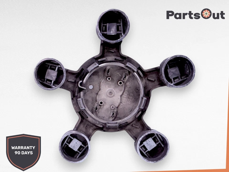 Tapa central plateada OEM AUDI A4 S4 2009-2012 4F0601165N 560-58838 OEM Foto 2 de 3