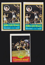 3 MACK CALVIN COUGARS LOT 1973-74 TOPPS #205 #230 (2) EX-EXMT VGEX+ (OC) & MC