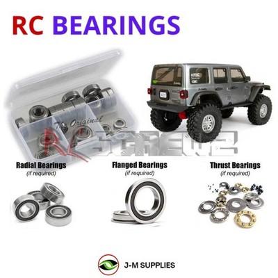 RCScrewZ Rubber Shielded Bearings axi034r for Axial Jeep JLU (AXI03003) | SET
