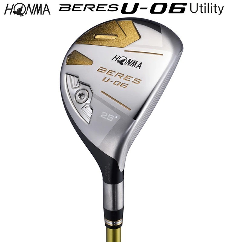 HONMA BERES U-06 Utility Hybrid 25H 3S 3Star S-Flex ARMRQ X 52