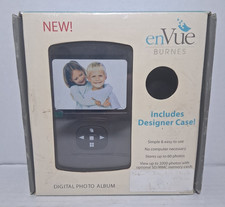 EnVue Burnes Digital Photo Album Designer Case 3.5" LCD Screen NEW