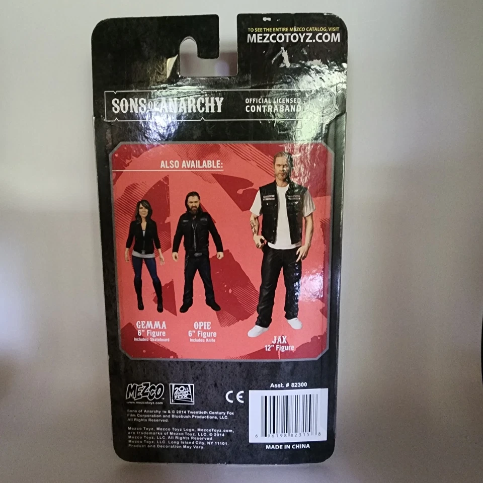 2014 Mezco Toyz Sons of Anarchy SOA - Jax Teller con cuchillo figura de 6" TOTALMENTE NUEVO Foto 4 de 4