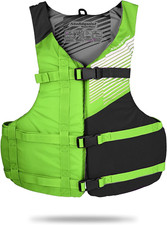 Fit Youth Life Jacket - Coast Guard Approved, High Mobility PFD, Buoyancy Foam,