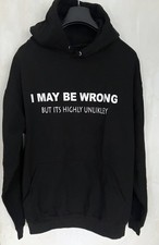 unisex hoodie with novelty logo
