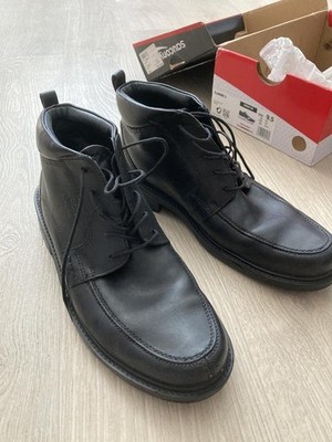 mens ecco boots black 43
