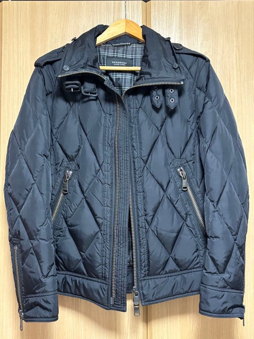 Burberry Black Label Down Jacket Fur-less Used Slim Fit Men's Outerwear thumbnail 2