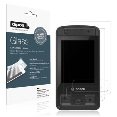 2x Schutzfolie für Bosch Kiox 400C matt - Anti-Shock 9H Folie dipos Glass