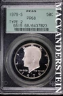 1979-S Kennedy Half Dollar Proof — photo from another recent sale