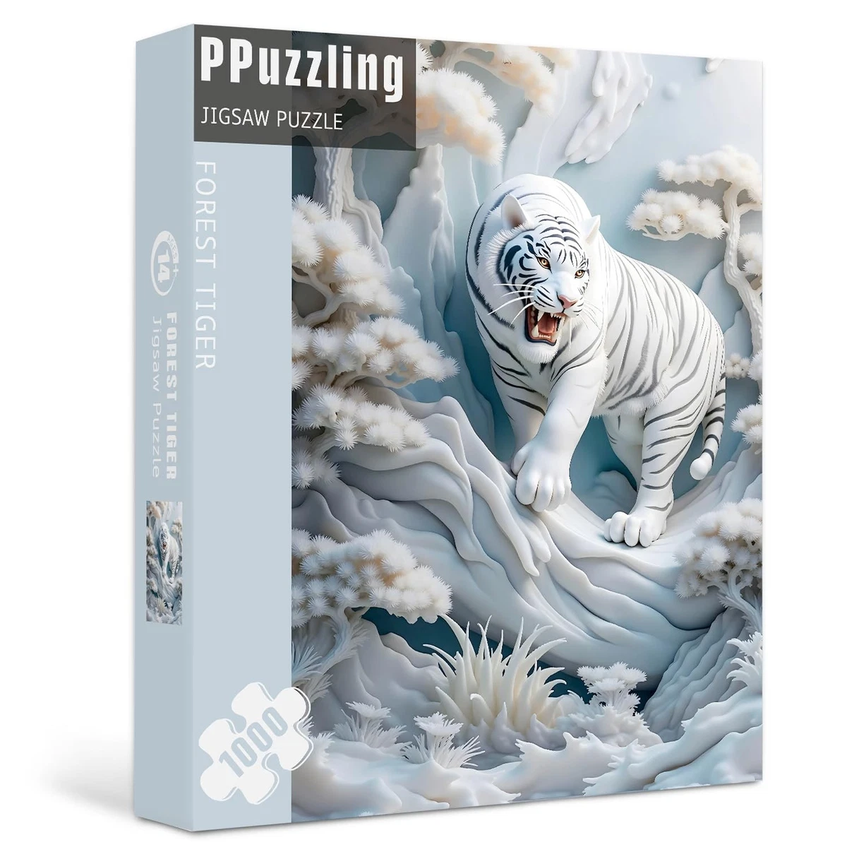 White Tiger Puzzle for sale | eBay