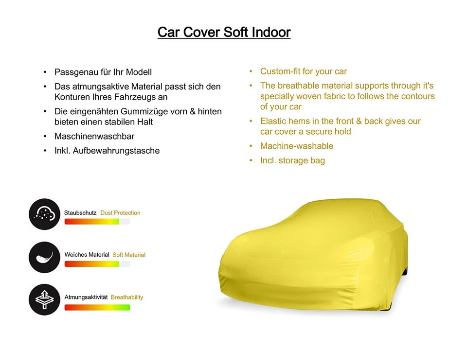 Autoabdeckung Soft Indoor Car Cover für Ferrari Mondial t - Imagem 4 de 4