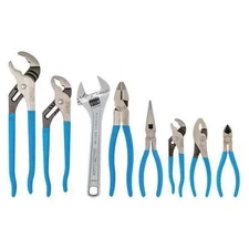 Channellock 8 Piece Gift Sets Plier and Wrench Set Dipped Handle