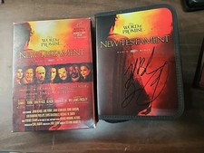 JIM CAVIEZEL (JESUS) SIGNED AUTOGRAPHED! Word Of Promise NT AUDIO BIBLE ON CD!