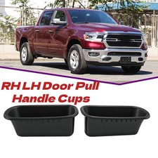 Pair For 1994-2001 Dodge Ram 1500 2500 3500 Front Rh Lh Door Pull Handle Cup