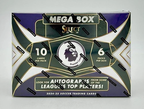 2024-2025 Panini Select Premier League Soccer Hobby Mega Box