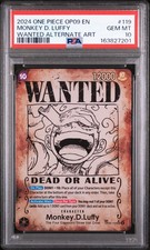 Luffy OP05-119 Wanted AA (OP09) — eBay listing photo