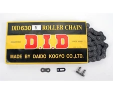 D.I.D 630KX96RB 630 K Standard Series Non O-Ring Chain - 96 Links (Natural)