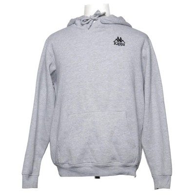 Kappa, Kapuzenpullover, Größe: L, Grau, Sweat, Herren #ge4