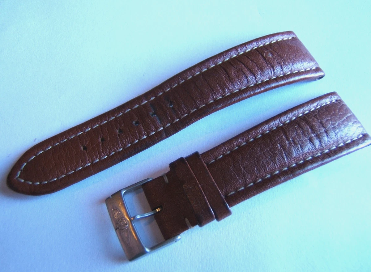 Breitling Leather 22 mm Band Width Wristwatch Bands for sale | eBay