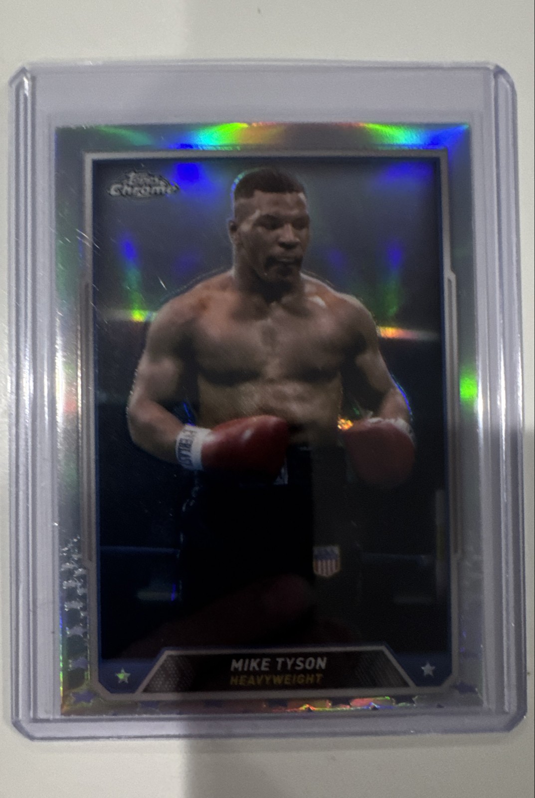 2024 Topps Chrome - Mike Tyson, Mike Tyson #35 Refractor