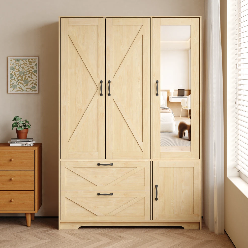 Wood Wardrobe Closet for sale | eBay