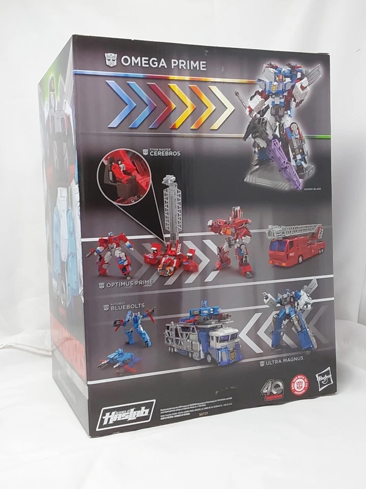 Hasbro Haslab Transformers Legacy OMEGA PRIME - SELLADO con caja de envío Foto 3 de 4