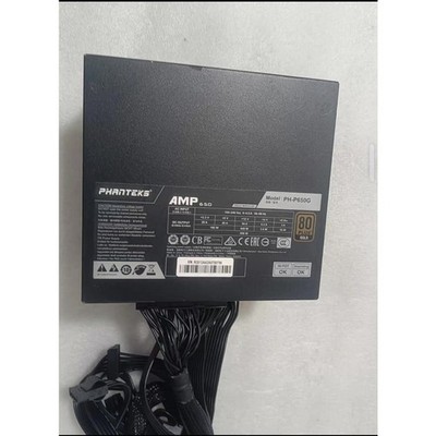 Fully Tested Phanteks AMP PH-P650G 650W 80 Plus Gold ATX Power Supply PSU