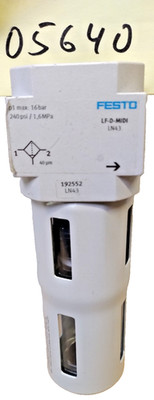 Festo LF-D-MIDI 192552 LN43 Filter Midi 16 bar senkrecht ± 5°