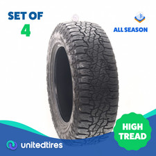 Set Of 4 Used 27560r20 Goodyear Wrangler Ultra Terrain At 115s - 11-11.532