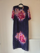 Kirsten Kjær Design Longline Chiffon Kimono Jacket – Danish Designer – Abstract