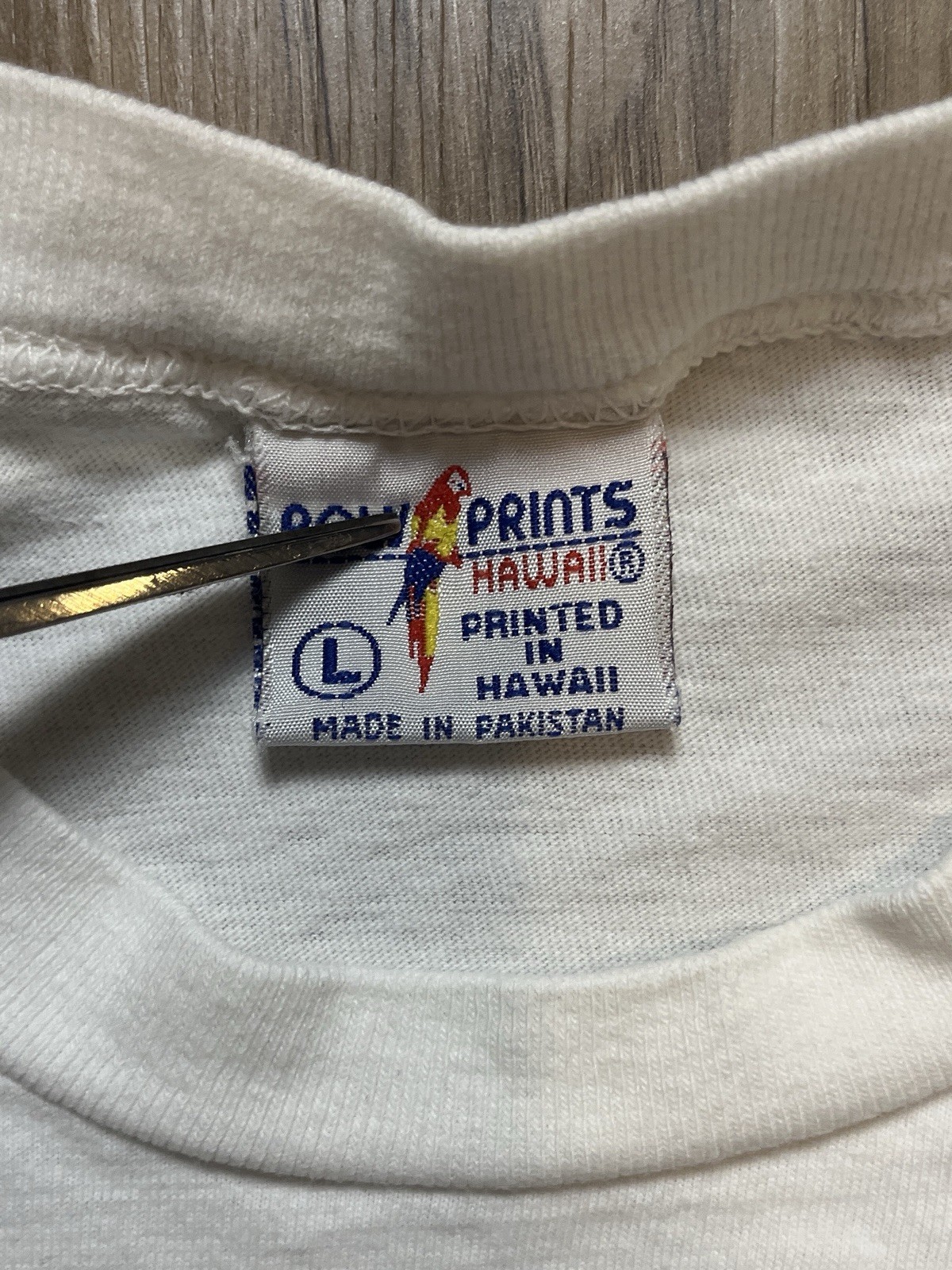 FILA T shirt vintage SEATTLE media pioggia gatti e cani manica lunga spellout LEGGI