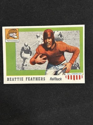 1955 Topps All American #98 Beattie Feathers NM Short Print RC Rookie SP *117