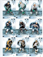 2001-02 UD MASK HOCKEY 100-CARD BASE SET LOADED W/STARS MARIO LEMIEUX YZERMAN