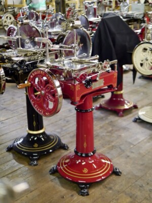 Originale Berkel Aufschnittmaschine Mod. B100 Perfekt restauriert ca 1923