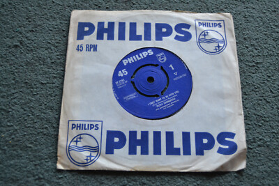 Dusty Springfield   I Only Want To Be With You 7'' Vinyl 1963 Philips   BF 1292