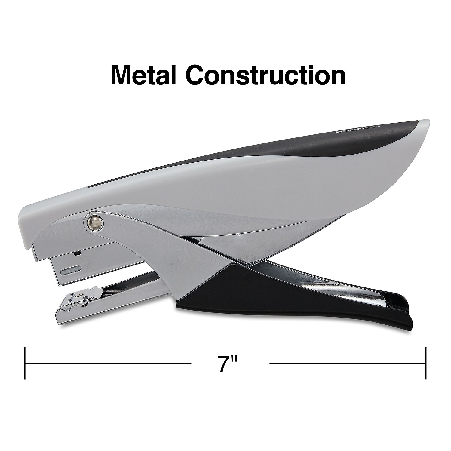 Staples Deluxe Plier Stapler 20 Sheet Capacity Black/Gray 3/Pack