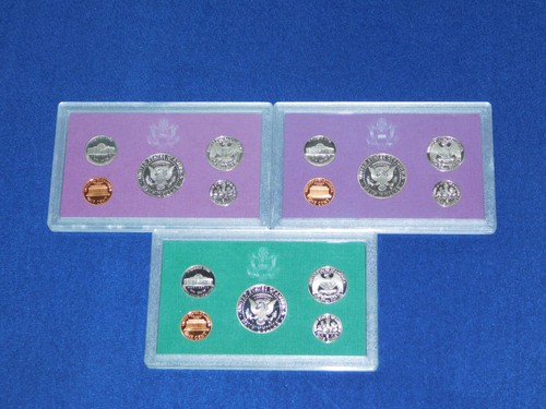 LOT of 6 UNITED STATES MINT PROOF SETS COINS 1987 1987 1988 1990 1992 1994 - Picture 6 of 6