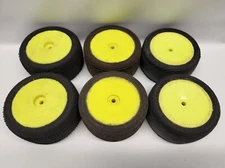 3 pr. Associated TLR Losi Rear 12mm Hex Wheel Proline Tire LOT