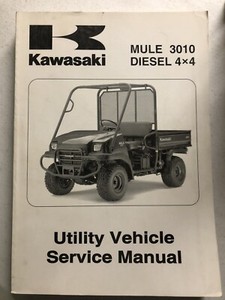 Kawasaki 2008 Diesel Mule 3010 KAF950D8F Factory Service Manual 99924