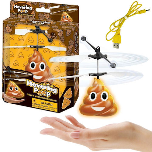 Hovering Flying Helicopter Drone Poop Emoji Poo Wholesale Bulk Pack Of 