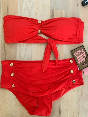 juicy couture red swimsuit