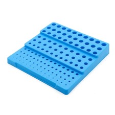 121 Hole Screwdriver Bit Holder Practical Convenient Classical Texture Batch