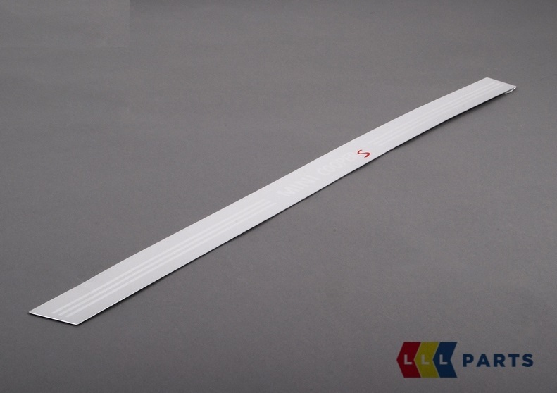 MINI NEW GENUINE R52 R53 R56 S MINI COOPER DOOR SILL ENTRY STRIP 1 PCS