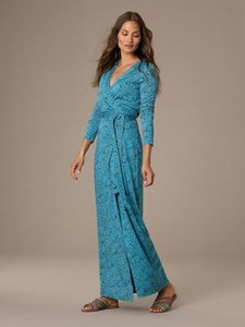 jersey wrap maxi dress